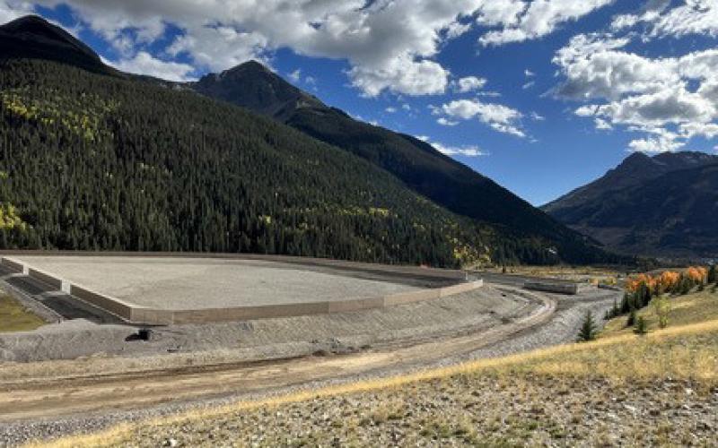 View of repository at Tailings Impoundment 4 – Photo taken on September 25, 2025. Photo by EPA