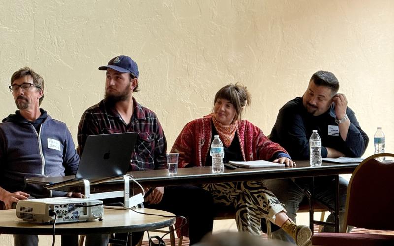 Local business owner panel discusses challenges and successes as a Silverton business owner photo by DeAnne Gallegos
