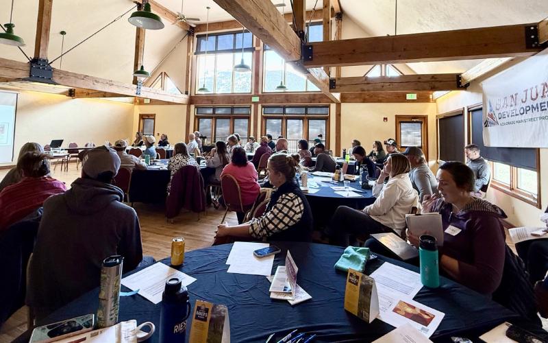 Large crowd of locals attended the annual Silverton Business Summit Wednesday April 29th photo by DeAnne Gallegos