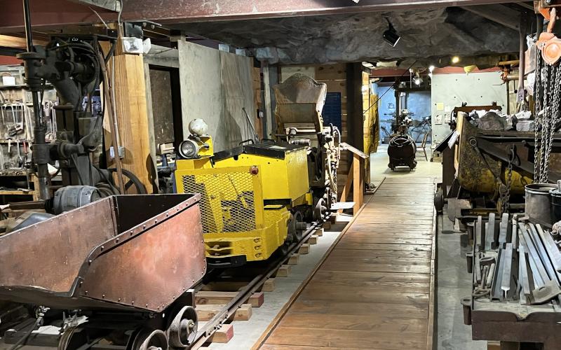 An interior view of the Mining Heritage Museum. Photo credit Scott Fetchenhier