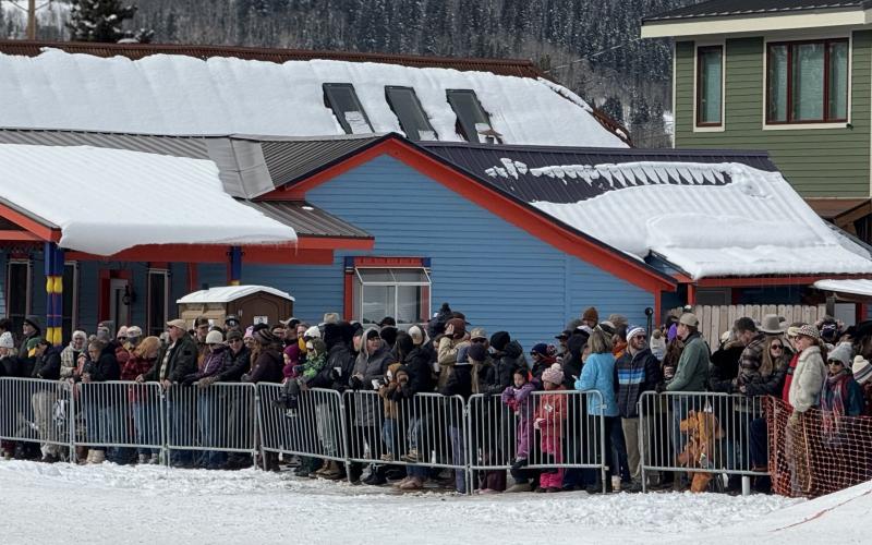 Large crowds were all the way up and down Blair Street Photo by DeAnne Gallegos