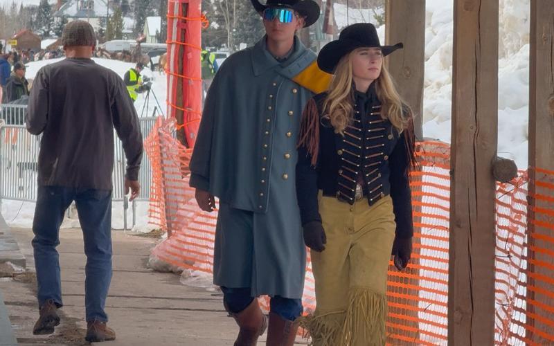 Skijor fashion is one of the best parts of the weekend event Photo by DeAnne Gallegos