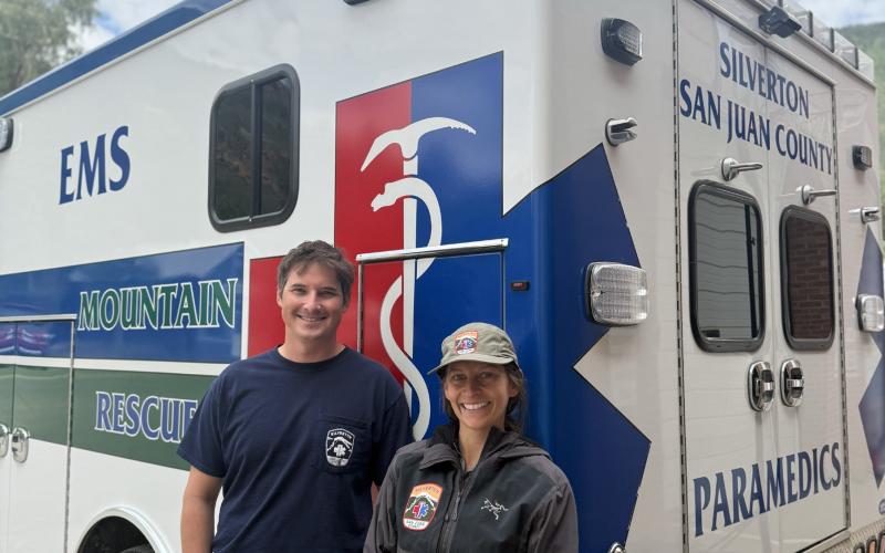 Silverton Medical Rescue team Lucas Anderson &amp; Kelly Weakly deliver baby on Lime Creek pullout