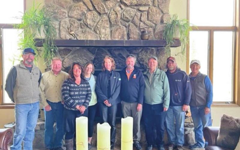 Left to Right, Justin Jacobs, Charlie Tyack, DeAnne Gallegos, Amy Bicocehi, Becky Joyce, Jim Donovan, Willy Tookey Tim Werd, Glenn Bone