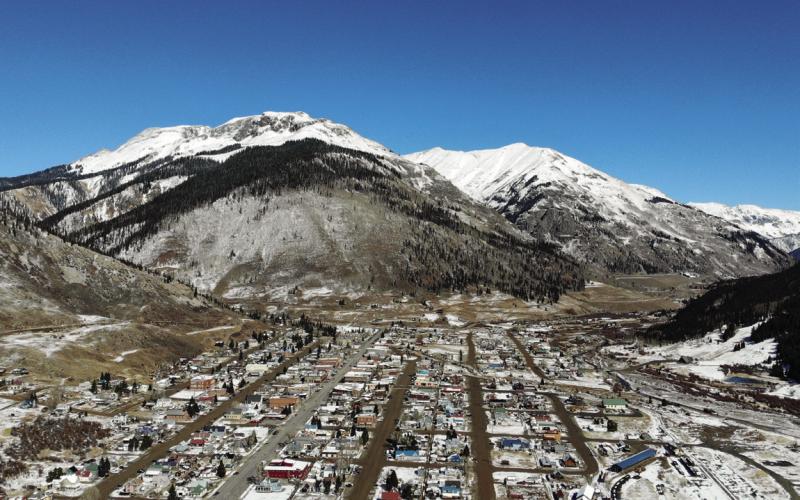 A bluebird day in Silverton Calvin Davenport/Silverton Standard