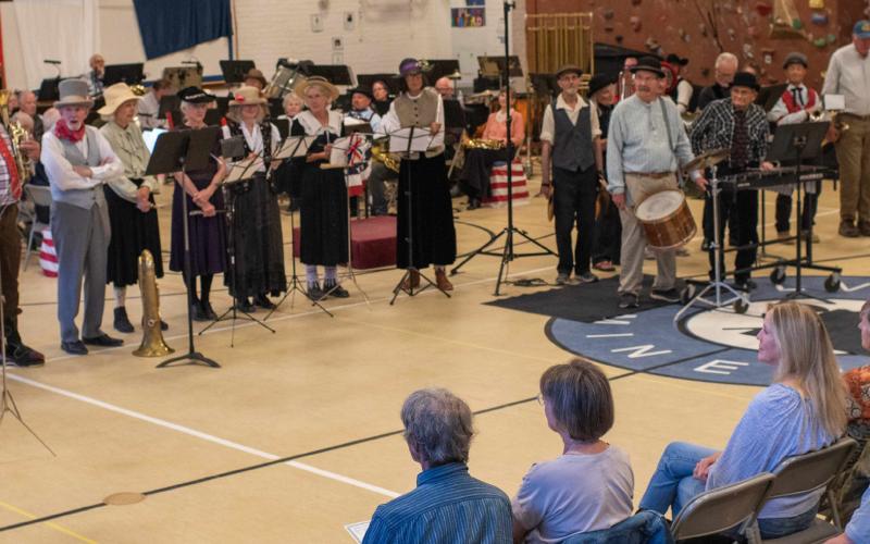 The Silverton Brass Band played a special performance Saturday night at the Great Western Rocky Mountain Brass Band Festival Photo by Ray Dileo