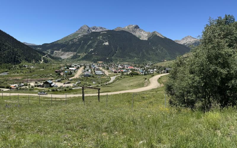 A view of Silverton in the summer when extra workforce housing is needed. Photo credit Katey Fetch