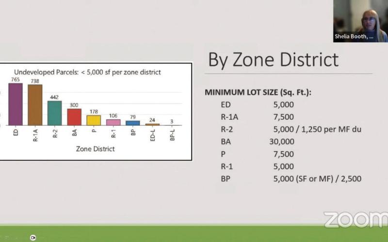 Wastewater Costs and Building Lot Sizes Discussed at Trustee Meeting
