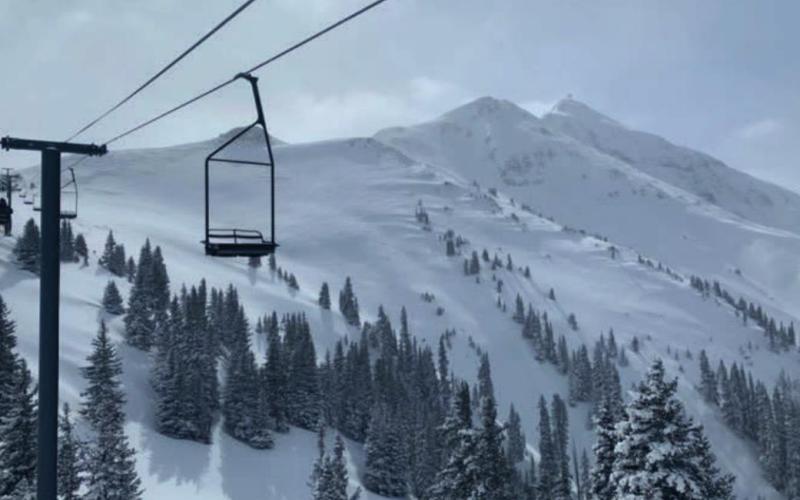 Those in search of powder reaped the benefits of the storm last week. Photo Credit Silverton Standard