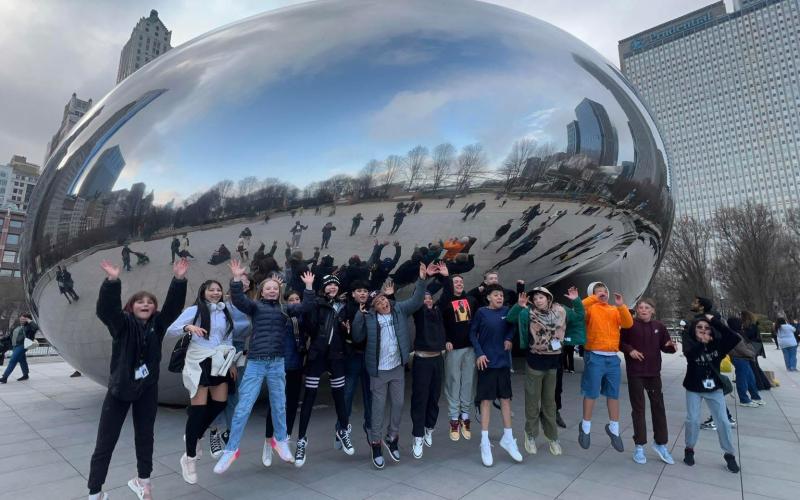 Silverton Middle School on a precious class trip