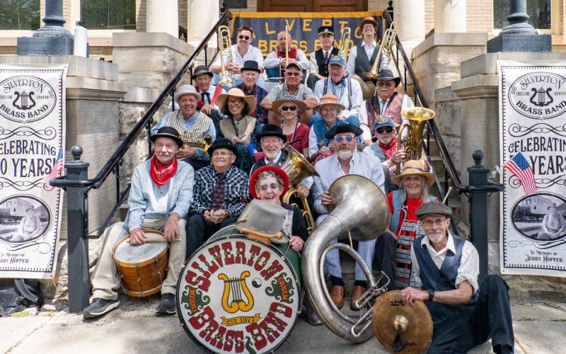 Silverton Brass Band celebrates it's 50th year photo by Ray Dileo