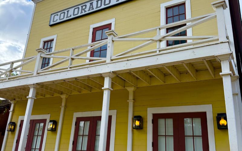 In Old Town San Diego, there is a preserved 1800’s hotel called Colorado House photo by DeAnne Gallegos