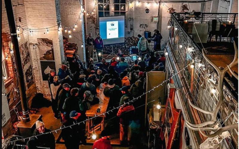 A film event at the Silverton Powerhouse. Photo credit Silverton Powerhouse Collective