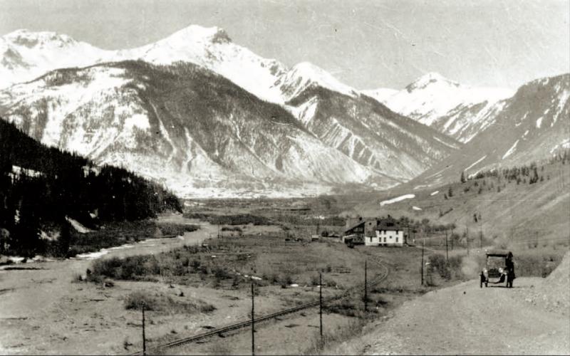 SNOW-COVERED SULTAN MTN.