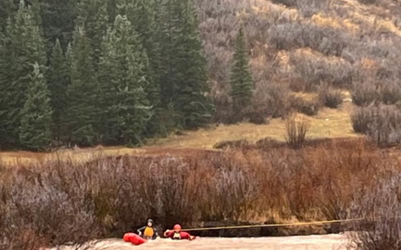 Silverton Medical Rescue rescued stranded hikers out South Mineral Saturday. Photo by SMR