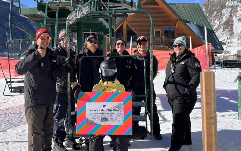 Silverton local, 11 year old Jayden Jones, gets the first chair at Kendall for the 4th year in a row. Photo credit DeAnne Gallegos