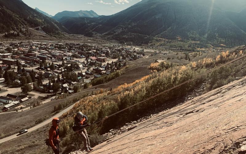 Mountain Medicine Symposium holds outdoor classes around town. photo by Ian Ellis