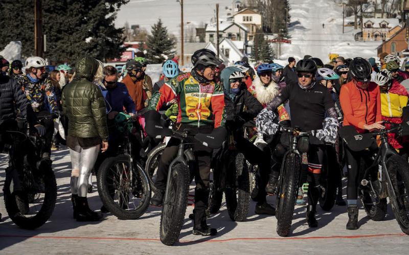Silverton Whiteout start line Photo by Shanda Akin