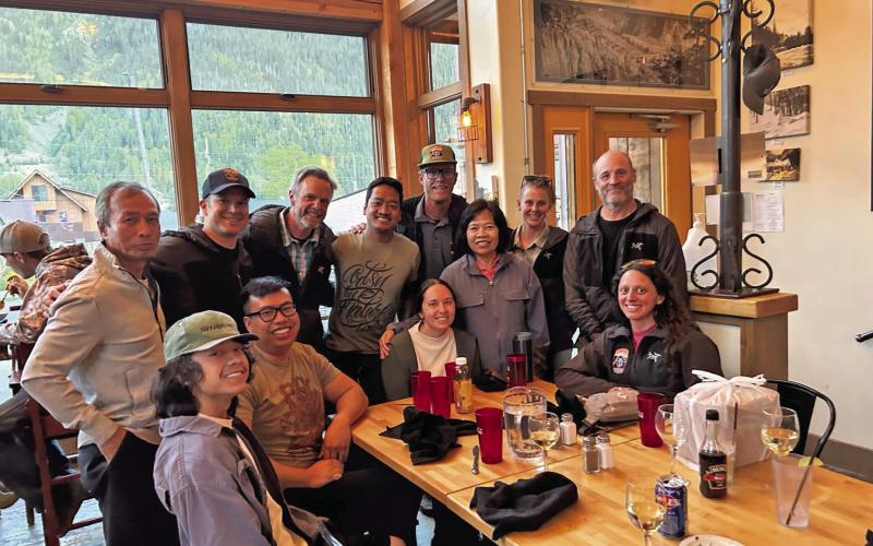 Photo by Jim Donovan The Lamthatch family and Silverton Medical Rescue Team