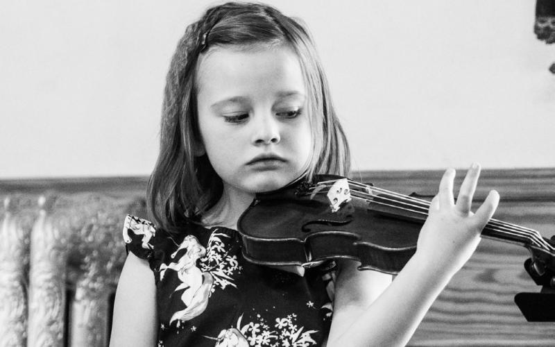 Ruby Copenhagen playing at the town hall recital. Photo credit Dave Emory