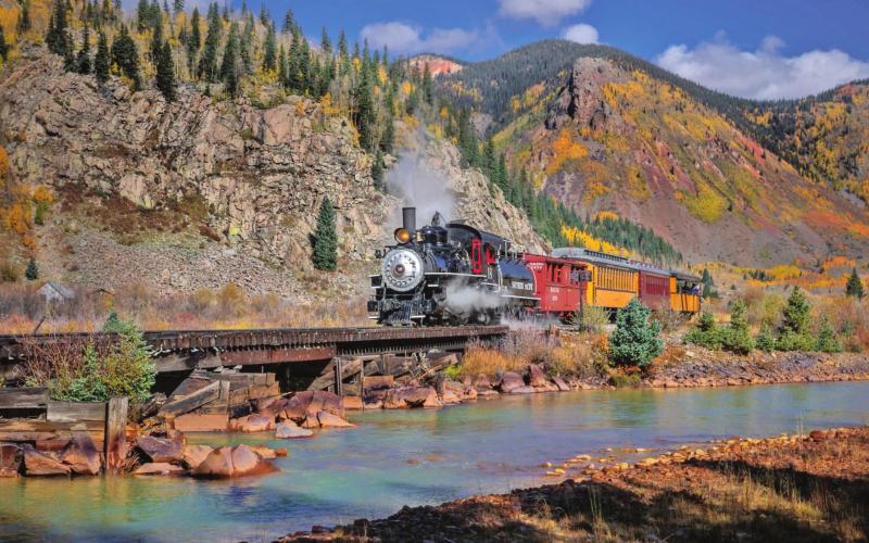 The first train this year arrived on May 22nd, after years of not being able to reach Silverton. They celebrated a successful season into October when they had more than 50% more bookings than previous years. Photo Credit Jeff Stephens