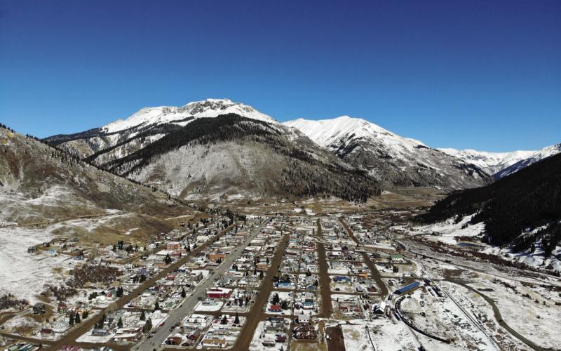 A bluebird day in Silverton Calvin Davenport/Silverton Standard