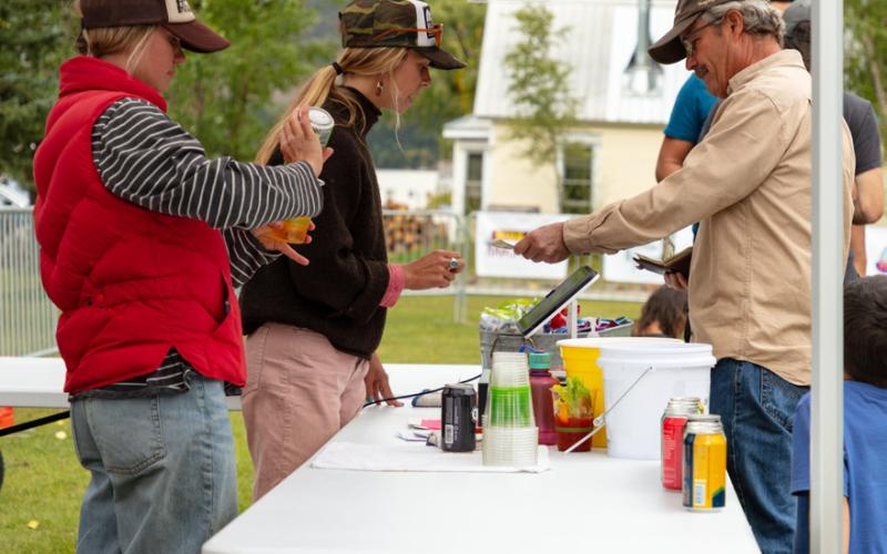 photo by Cracked Compass Silverton Creates week ended with Art Festival in Memorial Park.