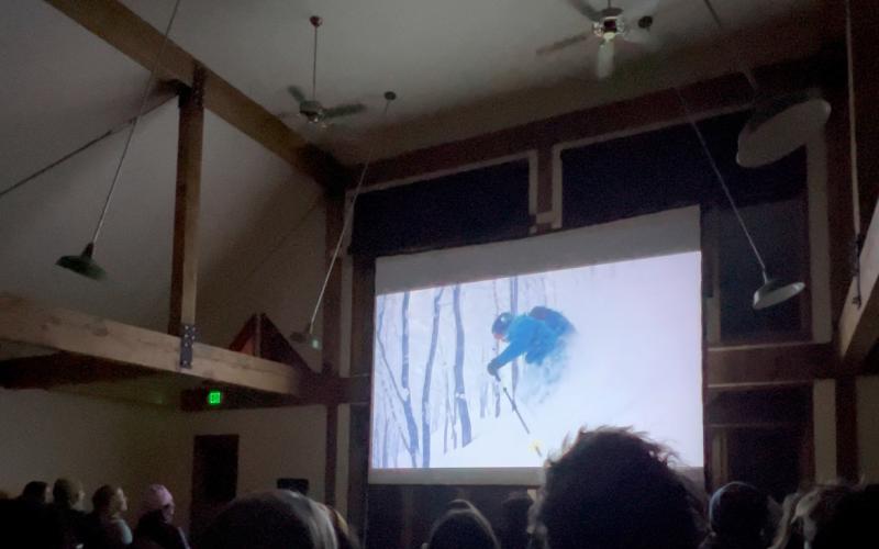 Mountain Film Festival in January 2025 was at capacity at Kendall Mountain Community Center
