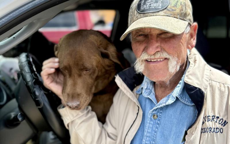 Silverton dog Ruger and Tommy Wipf have always been besties photo by DeAnne Gallegos