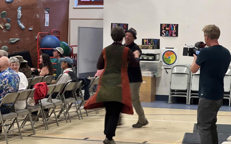 David Dibble captures a fun moment during the Rocky Mountain Brass Band Festival. Photo credit DeAnne Gallegos