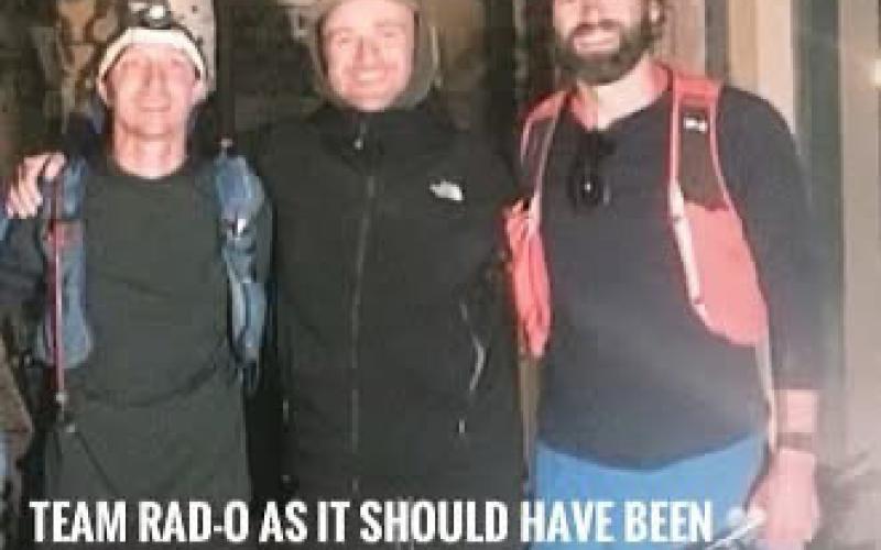 Billy Grimes, Alex Pashley and Donnie Haubert were the original three team members. Photo by Billy Grimes