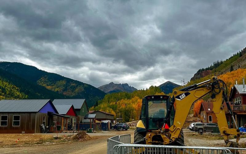 Utility work happening in Anvil Mountain Community