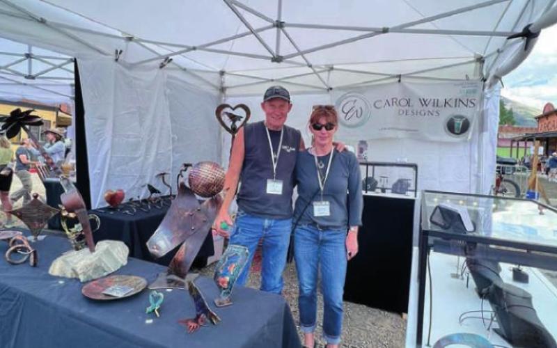 Ken Webb, SCD board member and Carol Wilkins, board chair. Photo Credit DeAnne Gallegos