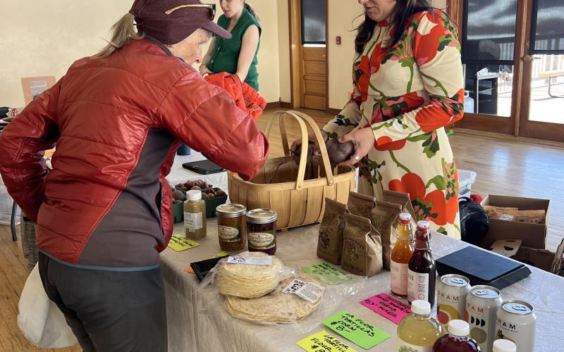 Silverton Winter Farmers Market will be at Kendall Lodge every third Saturday this winter. Photo credit DeAnne Gallegos