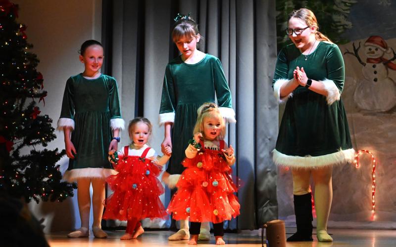 The winter dance recital dazzled. Photo credit Dave Emory