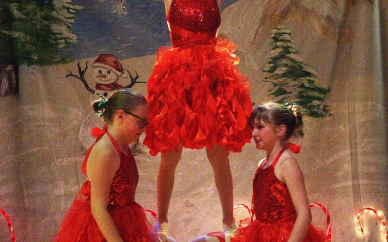The winter recital was a success. Photo credit Dave Emory