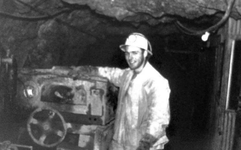 Zeke was a hardrock miner. Photo credit the Zanoni Family