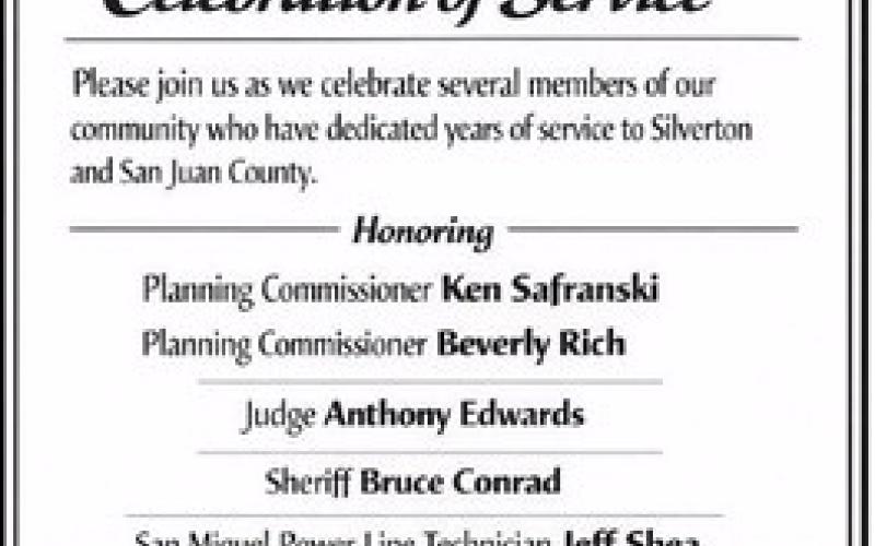 San Juan County celebrates those who have served the county for many decades