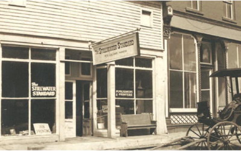 The Silverton Standard office on Greene Street (now occupied by the Train Store) was transformed into the “Stillwater Standard” office for the opening scene of the movie “Maverick Queen” in 1956. Much of the movie was filmed in Silverton and the surrounding area. The Standard was housed in that building for 50 years. Photo: George Chapman
