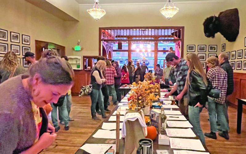 Silverton Family Learning Center, held its annual Fall Harvest Fundraiser event at the Lacey Rose Saloon. Photo credit DeAnne Gallegos