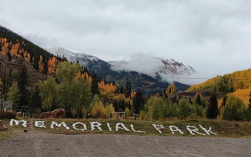 When the seasons collide. Photo credit Emma Schaffrick