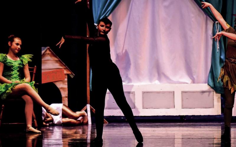 Rylan Jaramillo as Peter Pan’s shadow