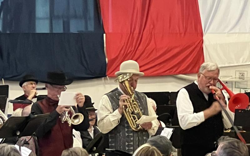 Silverton Local Brass Band. Photo credit DeAnne Gallegos