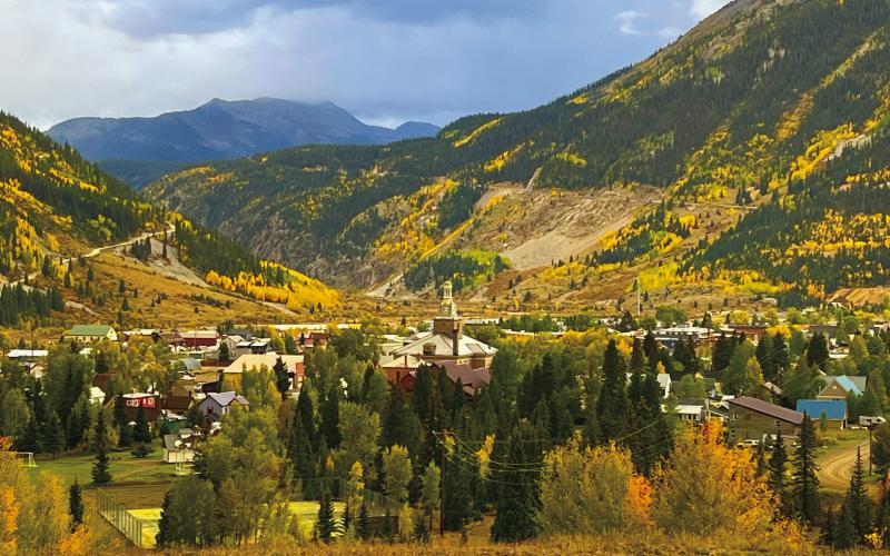 The town of Silverton. Photo credit DeAnne Gallegos