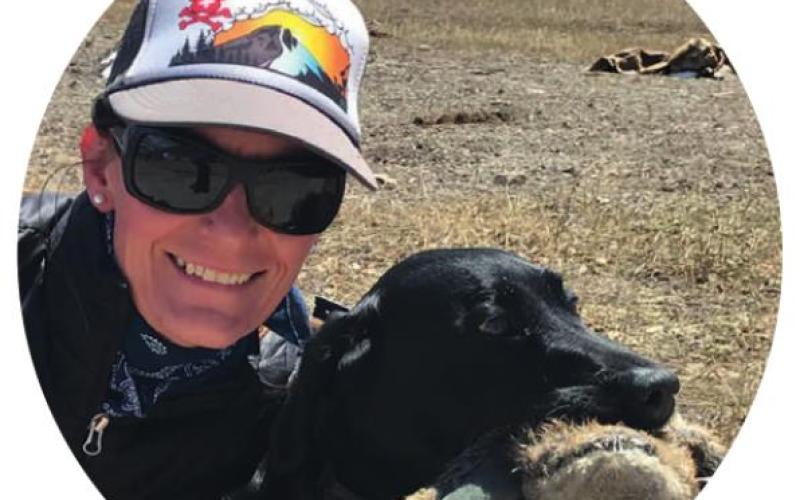 Karen Srebacic-Sites (and Betsy and her duck): “Honesty and loyalty.” Like Desert, Betsy embodies these traits.