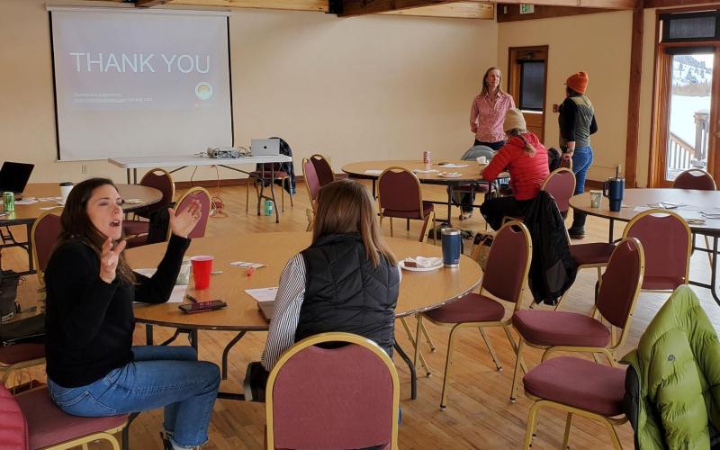 Colorado Tourism Office held a one day workshop with the Silverton Area Chamber of Commerce to analyze visitor data and trends. Photo credit Jim Harper