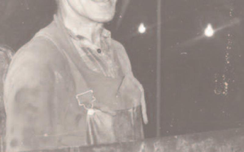 Richard Perino, a longtime San Juan County commissioner, is pictured in the main line tram at Sunnyside Mine, American Tunnel level in June 1977. He died of natural causes on March 20, 2011. Perino was a local historian, mining proponent, county commissioner. Photo: Courtesy of the Silverton Standard &amp; the Miner files.