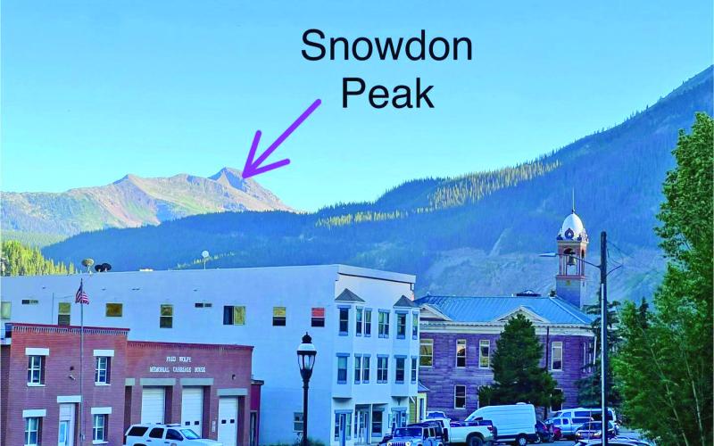 Snowdon Peak. Photo Credit Silverton Medical Rescue