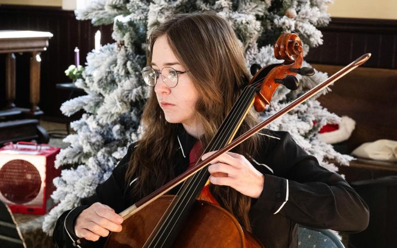 Ash Hershey of Anvil Quartet. Photo credit David Emory