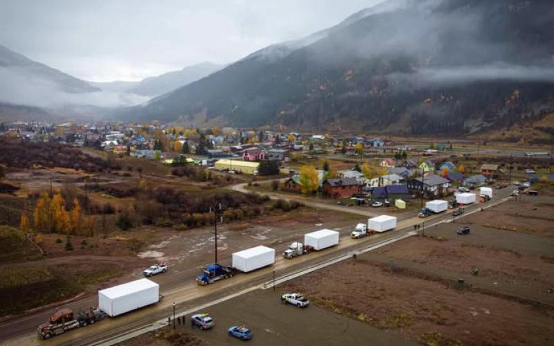 Breaking Ground and a Special Delivery – The Anvil Townhomes Arrive in Silverton